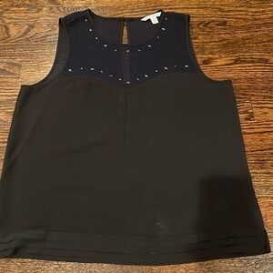 American Eagle Illusion sweetheart neckline blouse Size Medium